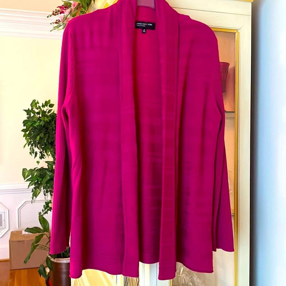 Jones New York Open front Cardigan